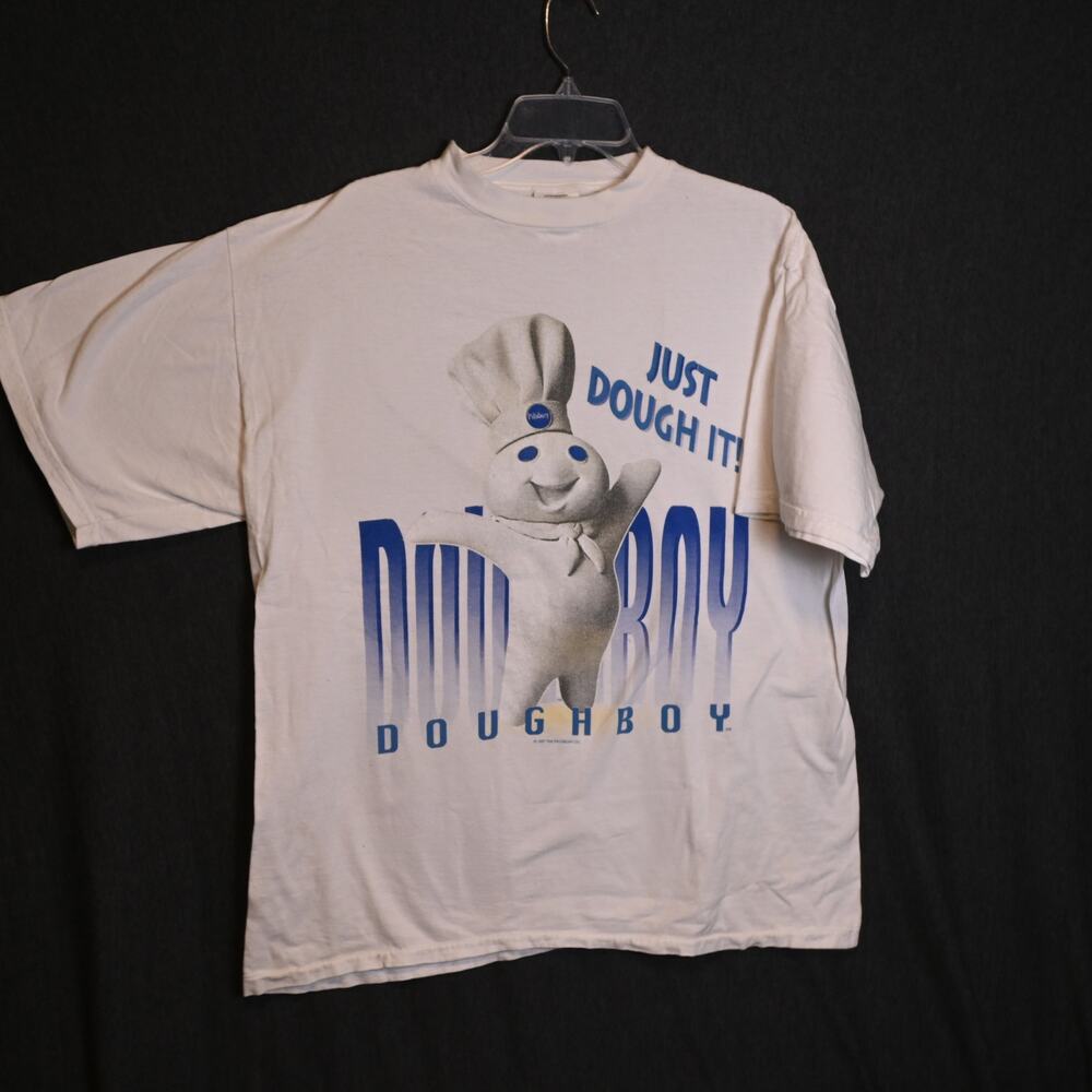 VINTAGE Pillsbury Doughboy XL T-Shirt 1997 Trau & Loevner VTG